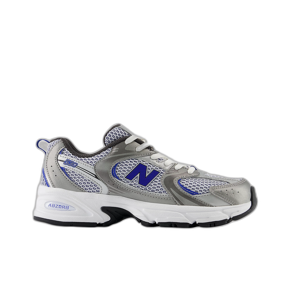 NEW BALANCE 530 DARK SILVER METALLIC ROYAL (GS)