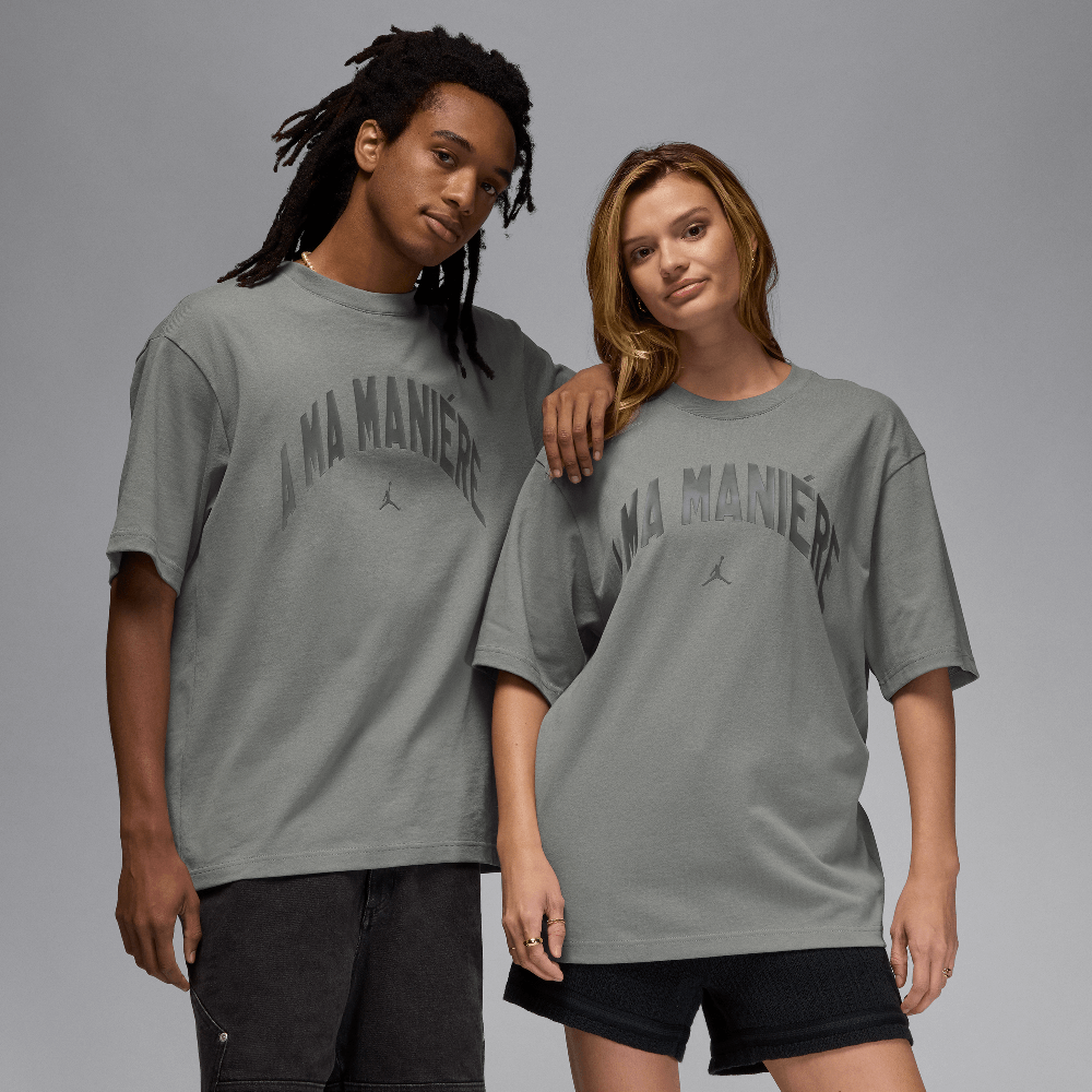 JORDAN X A MA MANIERE T-SHIRT GREY