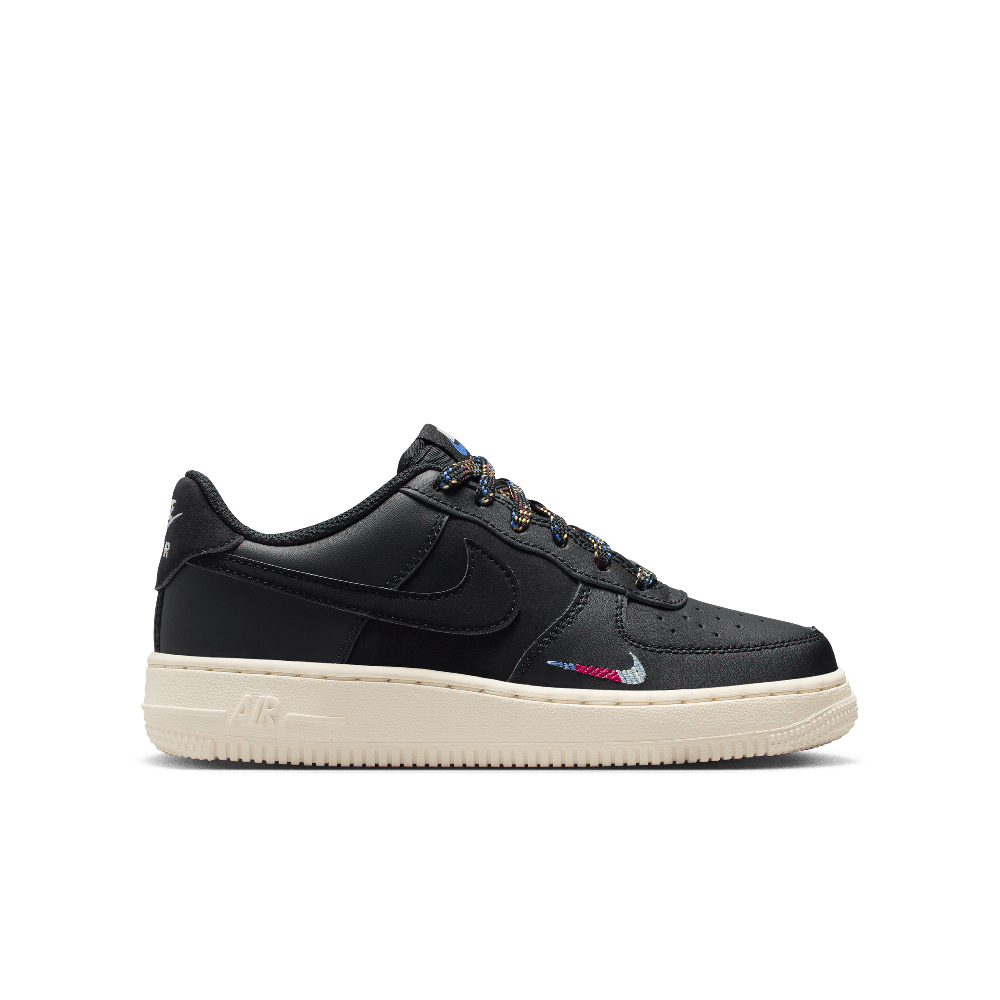 NIKE AIR FORCE 1 LV8 BLACK GS