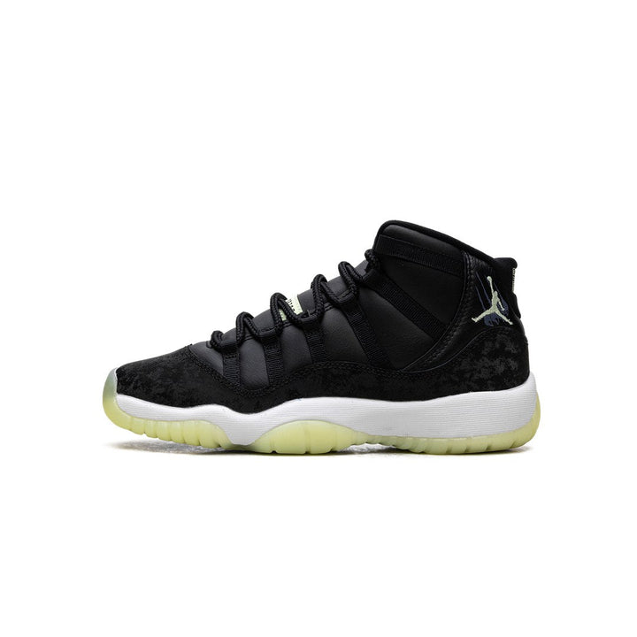 JORDAN 11 RETRO BLACK BARELY VOLT (GS)