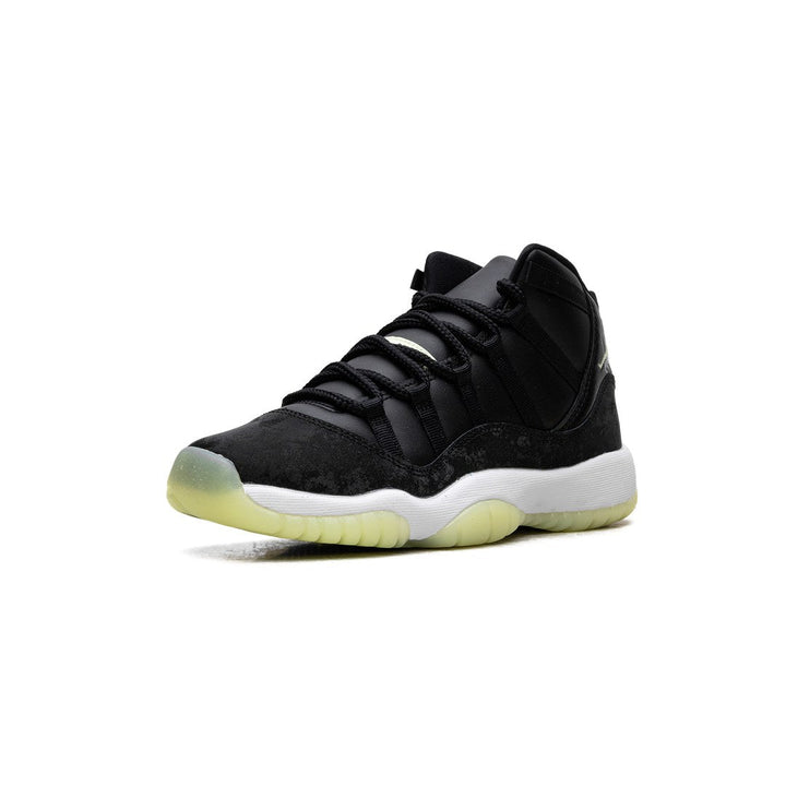 JORDAN 11 RETRO BLACK BARELY VOLT (GS)