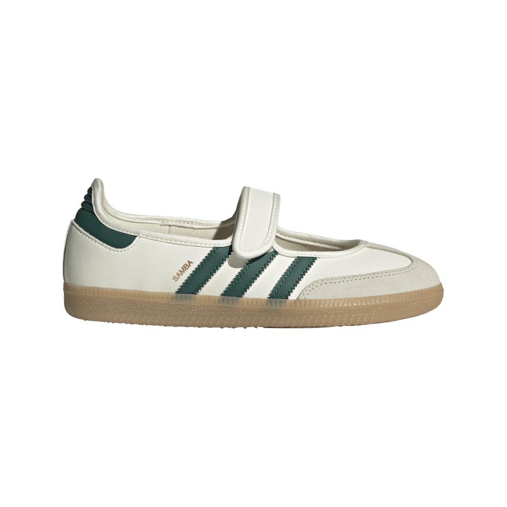 ADIDAS SAMBA JANE OFF WHITE COLLEGIATE GREEN (WOMEN&