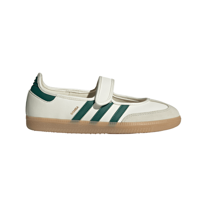 ADIDAS SAMBA JANE OFF WHITE COLLEGIATE GREEN (WOMEN&