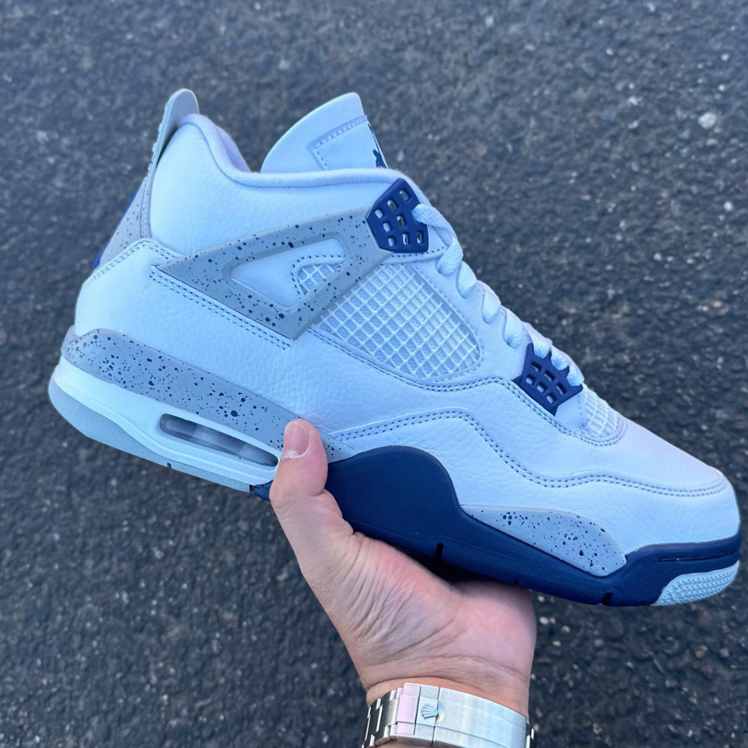 NIKE AIR JORDAN 4 RETRO MIDNIGHT NAVY – PROJECT SNEAKERS