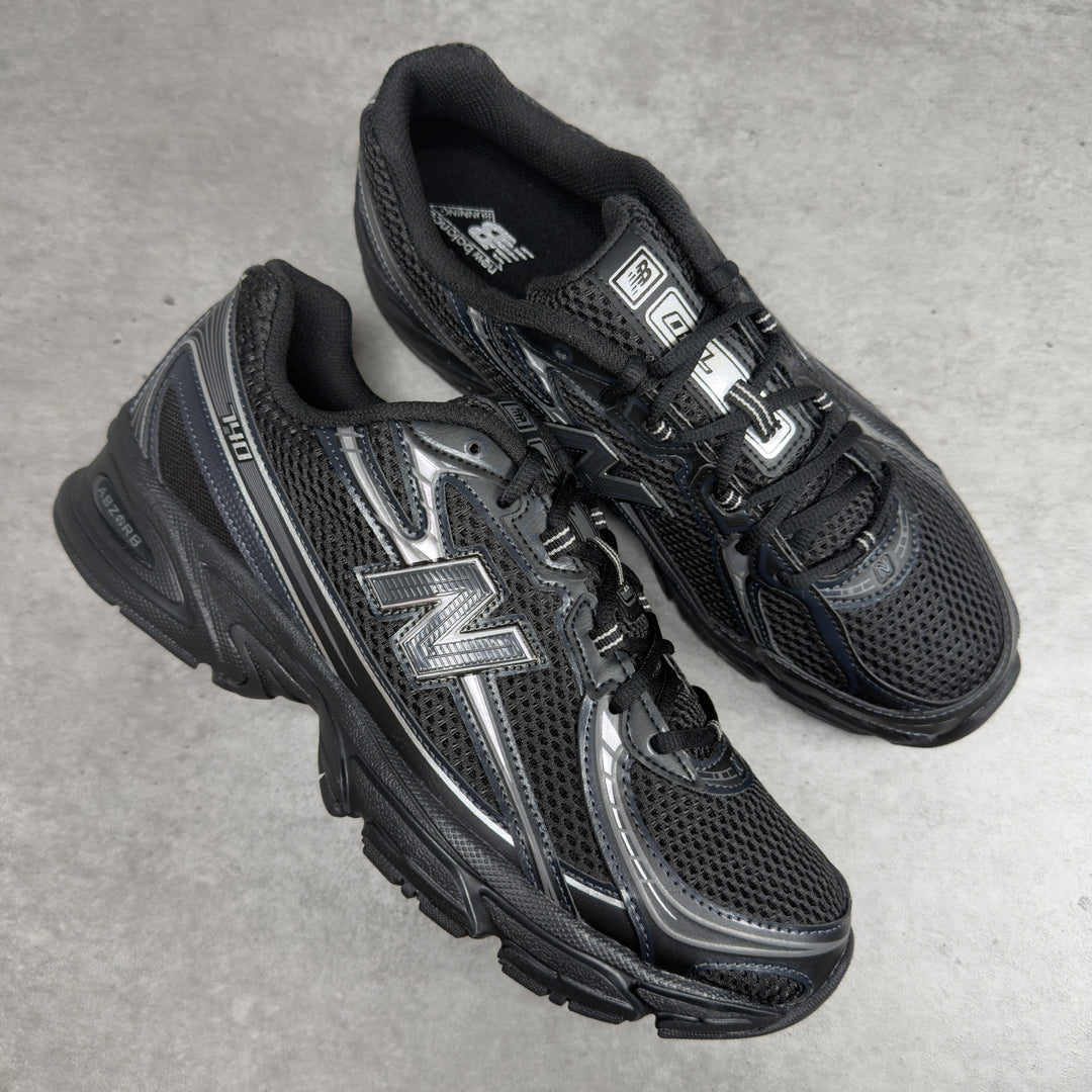 NEW BALANCE 740V2 BLACK GREY SILVER