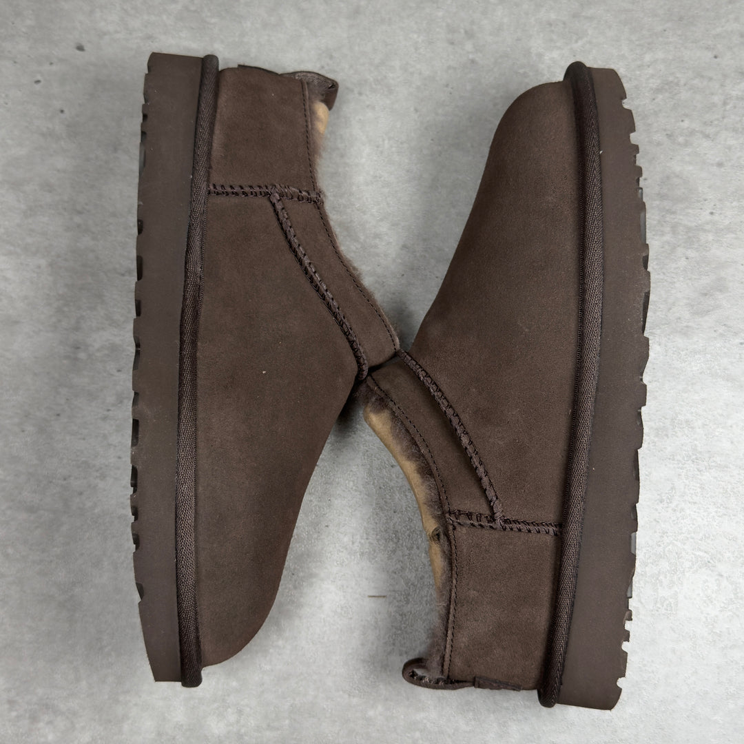 UGG MICRO BOOT WOMEN'S BROWN