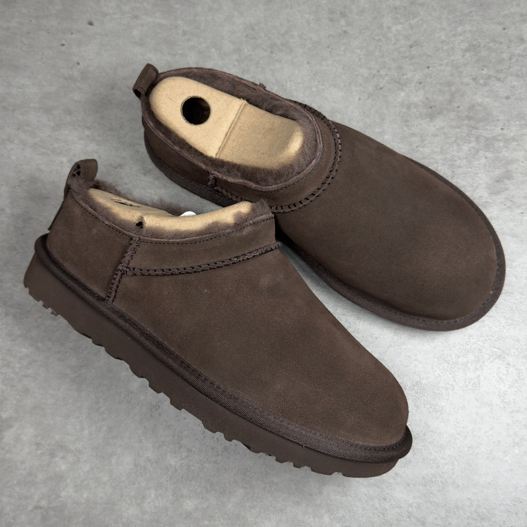 UGG MICRO BOOT WOMEN'S BROWN