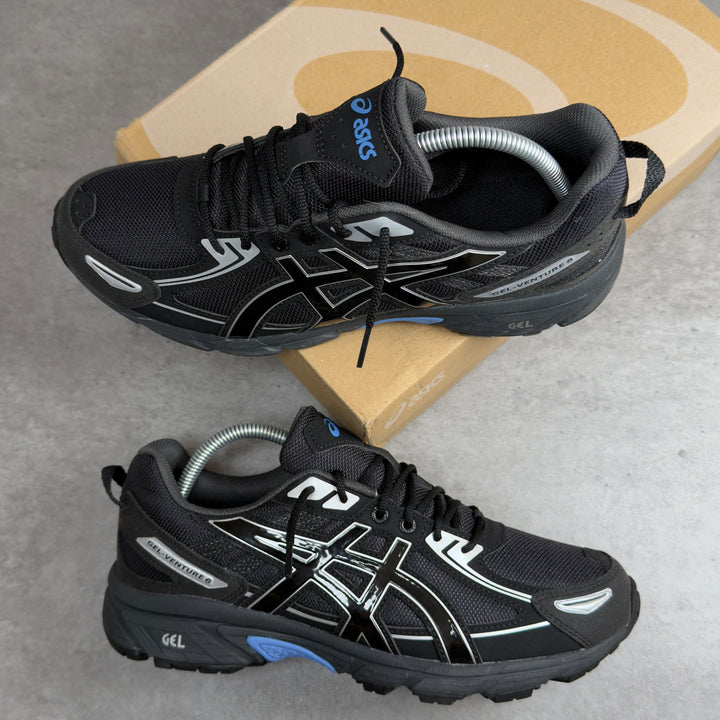 ASICS GEL-VENTURE 6 BLACK BLUE COAST