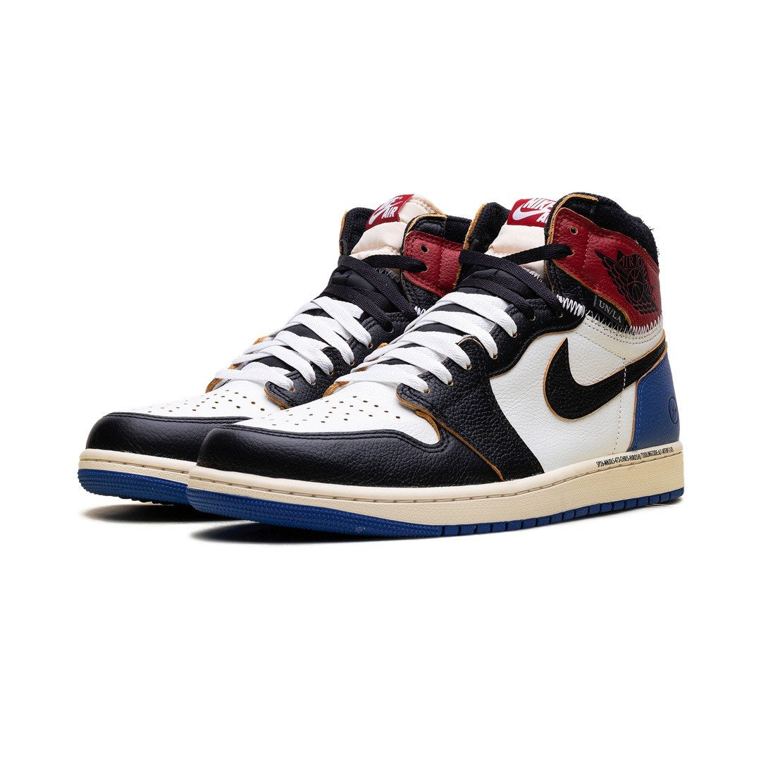 JORDAN 1 RETRO HIGH OG SP FRAGMENT X UNION LA VARSITY RED SPORT ROYAL
