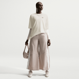 NIKE SPORTSWEAR CLASSIC WOMEN'S OVERSIZED SHORT-SLEEVE T-SHIRT SAIL/DARK HAZEL/DARK HAZEL