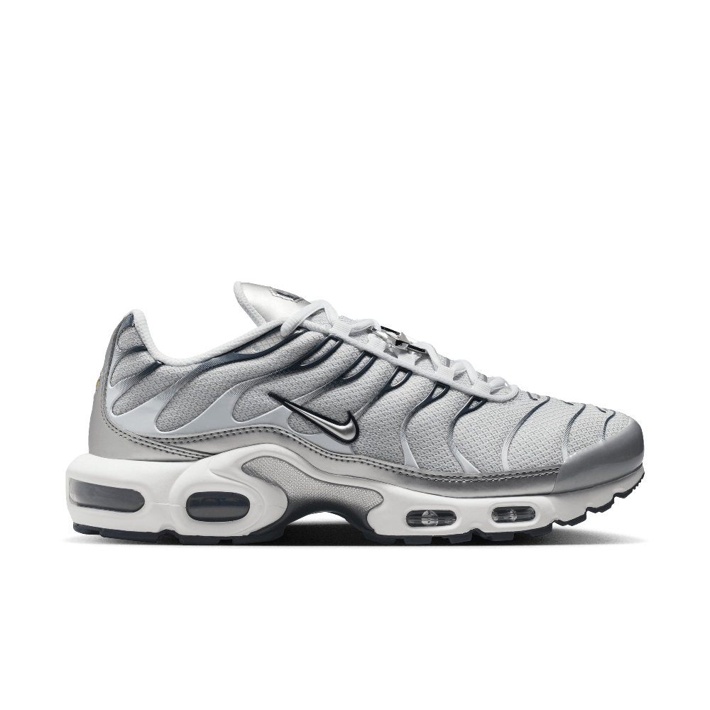 NIKE AIR MAX PLUS WHITE ASHEN SLATE METALLIC SILVER (WOMEN&