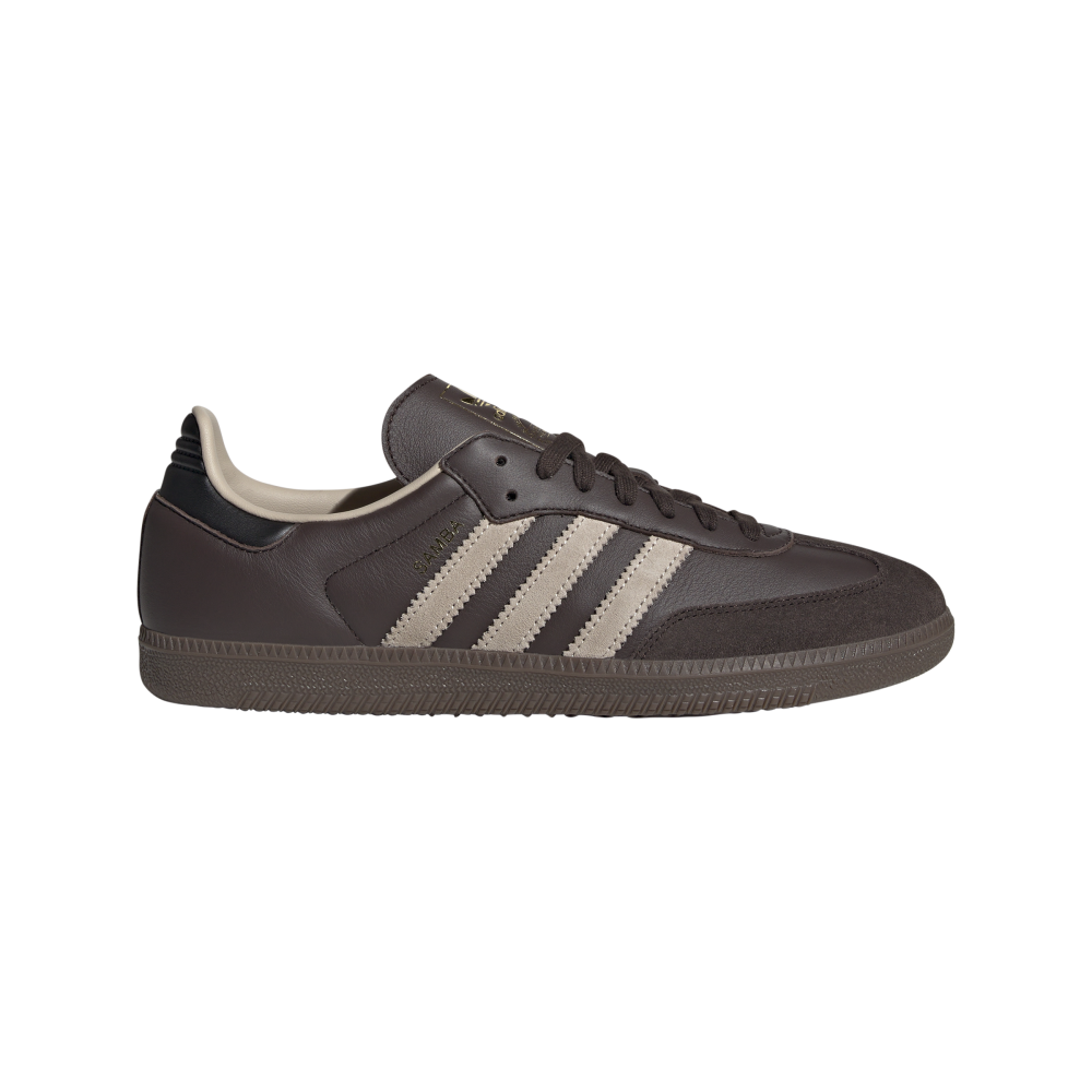 ADIDAS SAMBA OG DARK BROWN BEIGE GUM