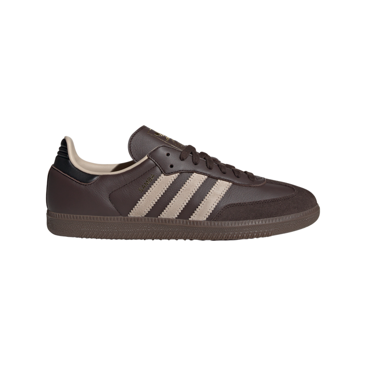 ADIDAS SAMBA OG DARK BROWN BEIGE GUM