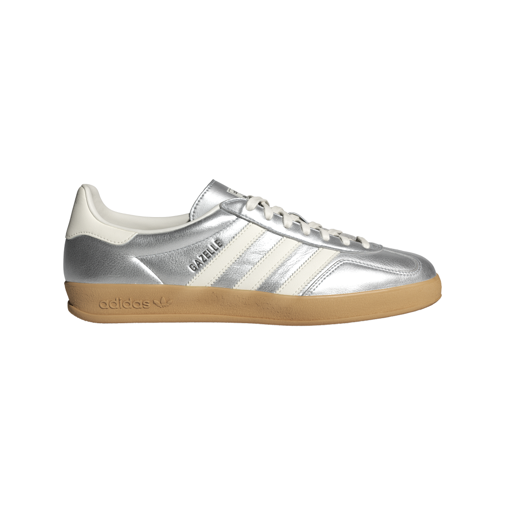 ADIDAS GAZELLE INDOOR SILVER METALLIC CORE WHITE