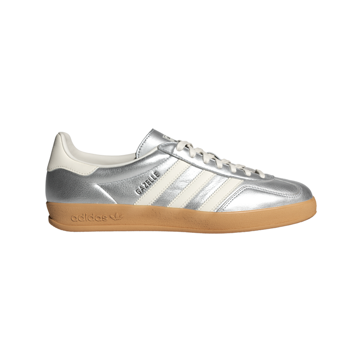 ADIDAS GAZELLE INDOOR SILVER METALLIC CORE WHITE