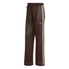 ADIDAS KNITTED CROCHET FIREBIRD TRACK PANTS AURORA COFFEE