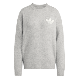 ADIDAS ORIGINALS ATHLETIC DEPT KNITTED SWEATSHIRT GREY