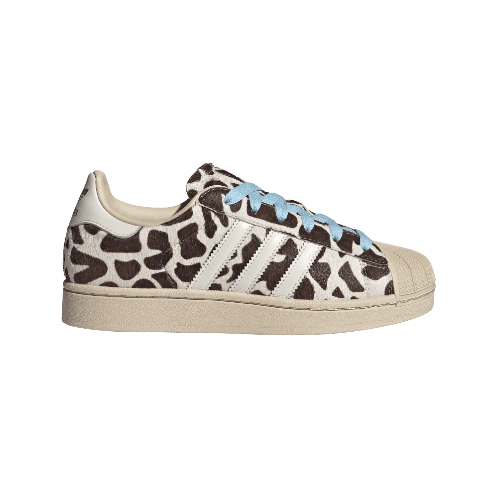 ADIDAS SUPERSTAR II COW PRINT CRYSTAL LINEN (WOMEN&