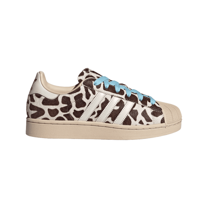 ADIDAS SUPERSTAR II COW PRINT CRYSTAL LINEN (WOMEN&