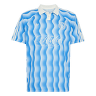 ADIDAS SUMMER GLOW JERSEY TEE BLUE