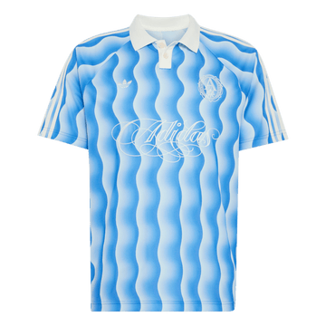 ADIDAS SUMMER GLOW JERSEY TEE BLUE — Stock