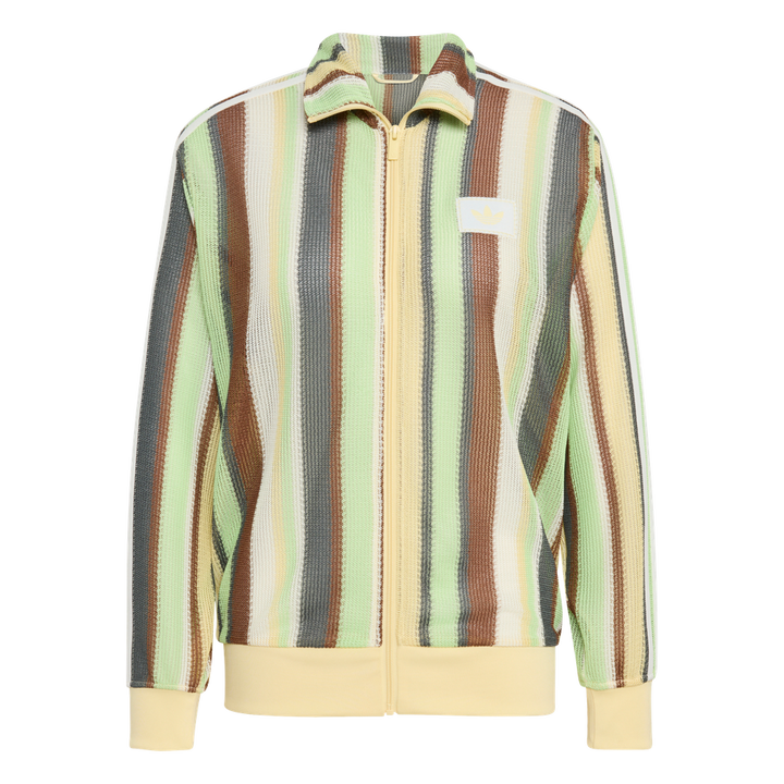 ADIDAS ORIGINALS SUMMER GLOW KNITTED FIREBIRD TRACK TOP MULTICOLOR