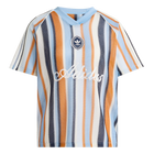 ADIDAS ORIGINALS SUMMER GLOW KNITTED OVERSIZED JERSEY ASH BLUE