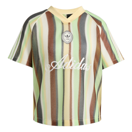 ADIDAS ORIGINALS SUMMER GLOW KNITTED OVERSIZED JERSEY EASY YELLOW