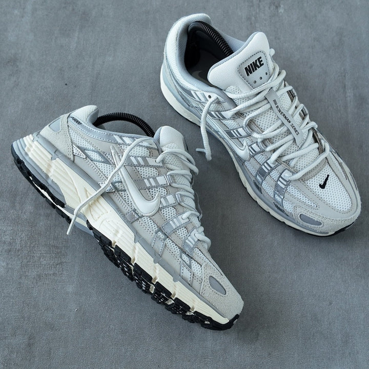 NIKE P-6000 LIGHT BONE PALE IVORY
