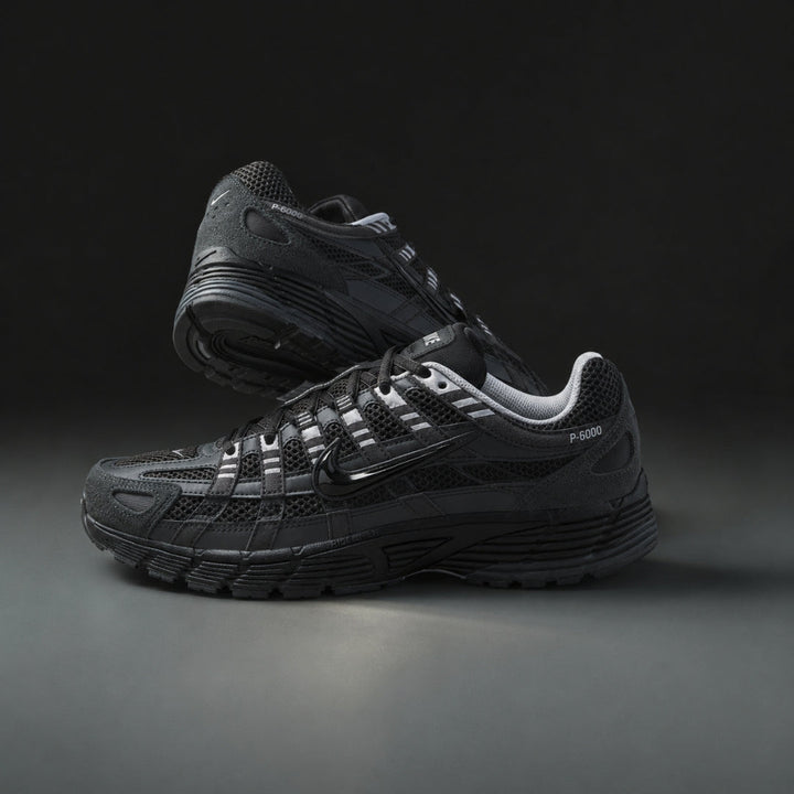 NIKE P-6000 SUEDE ‘ANTHRACITE METALLIC SILVER’