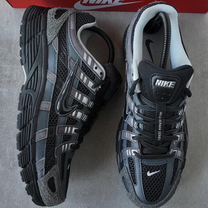 NIKE P-6000 SUEDE ‘ANTHRACITE METALLIC SILVER’