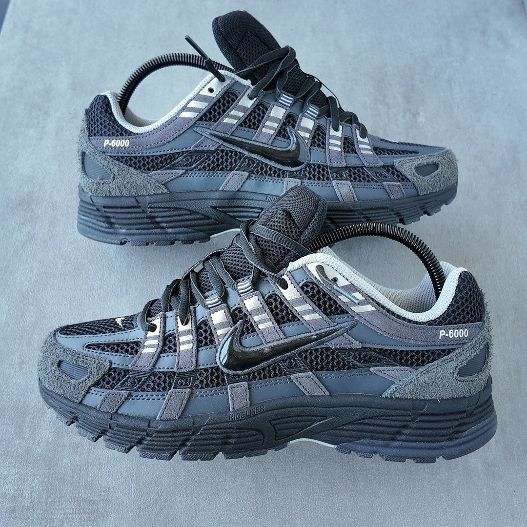 NIKE P-6000 SUEDE ‘ANTHRACITE METALLIC SILVER’