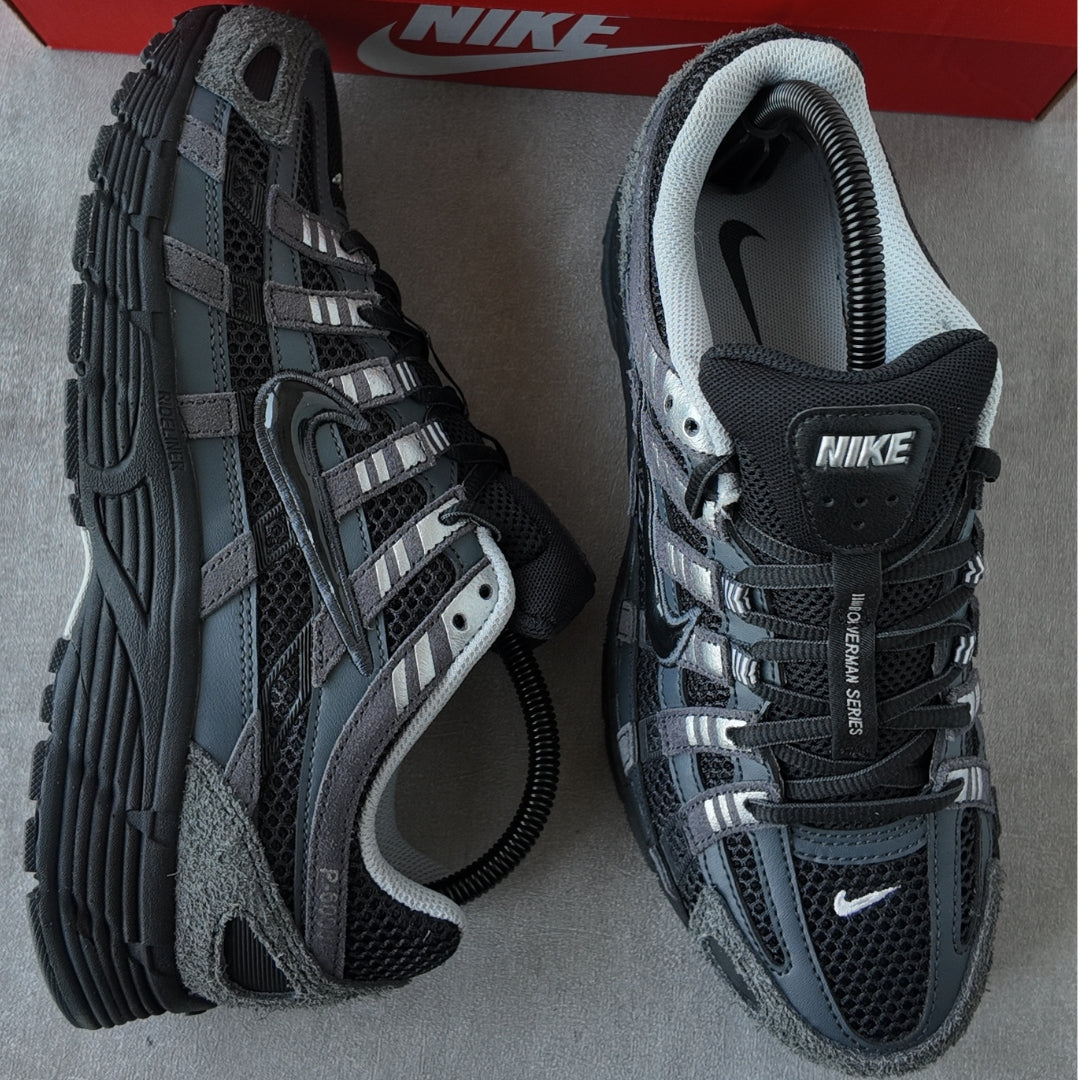 NIKE P-6000 SUEDE ‘ANTHRACITE METALLIC SILVER’