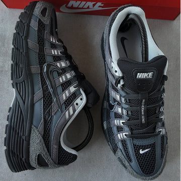 NIKE P-6000 SUEDE ‘ANTHRACITE METALLIC SILVER’
