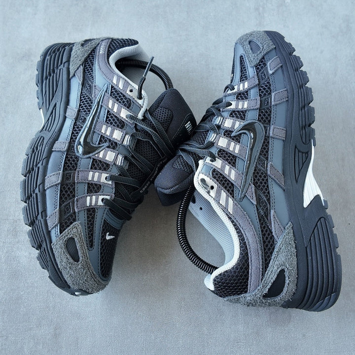 NIKE P-6000 SUEDE ‘ANTHRACITE METALLIC SILVER’
