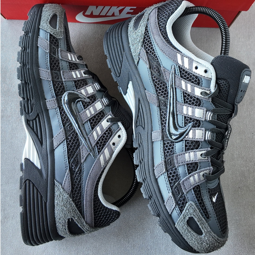 NIKE P-6000 SUEDE ‘ANTHRACITE METALLIC SILVER’
