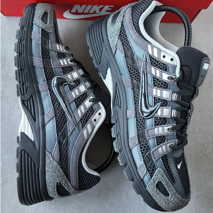 NIKE P-6000 SUEDE ‘ANTHRACITE METALLIC SILVER’