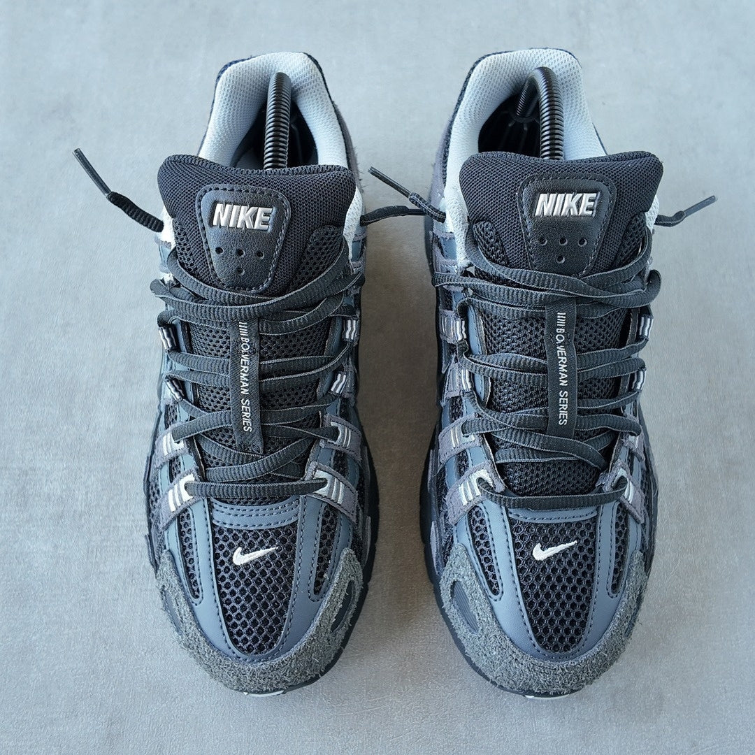 NIKE P-6000 SUEDE ‘ANTHRACITE METALLIC SILVER’