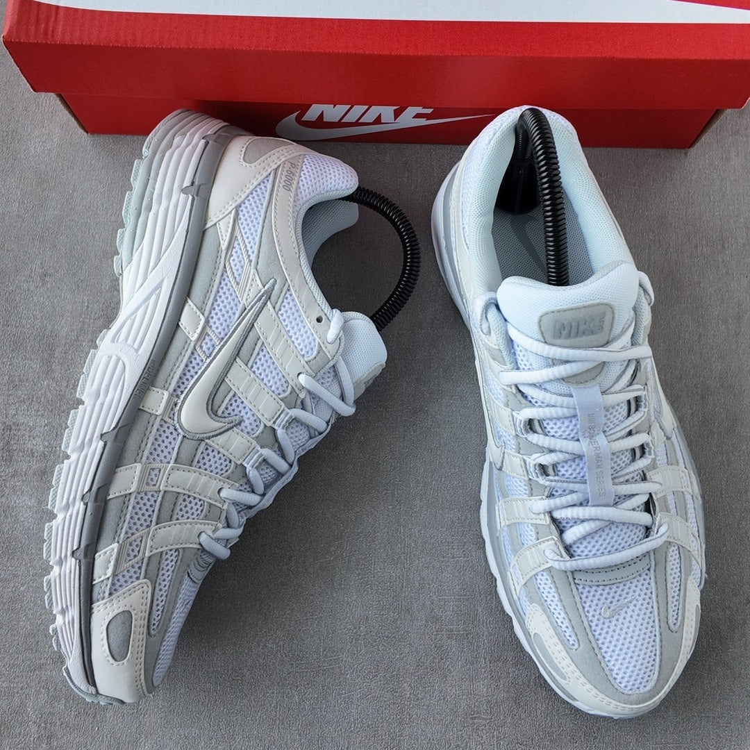 NIKE P-6000 SUMMIT WHITE PURE PLATINUM (WOMEN&