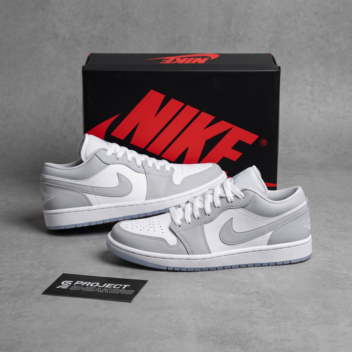 JORDAN 1 LOW WOLF GREY (WOMEN&