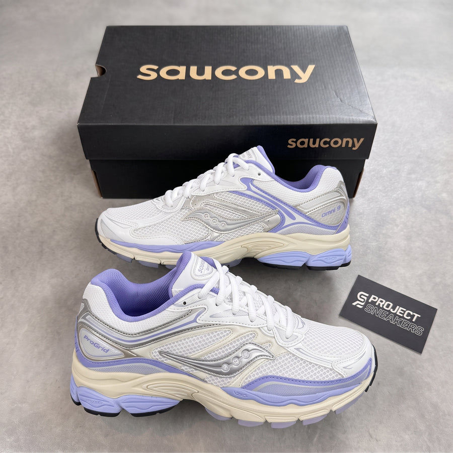 SAUCONY PROGRID OMNI 9 TMY WHITE PURPLE