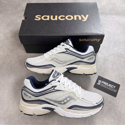 SAUCONY PROGRID OMNI 9 WHITE NAVY