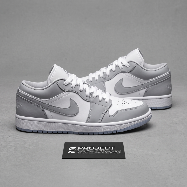 JORDAN 1 LOW WOLF GREY (WOMEN&