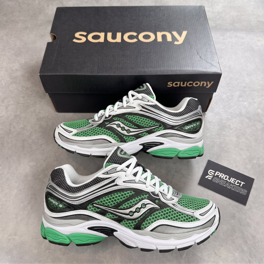 SAUCONY PROGRID OMNI 9 OG GREEN SILVER