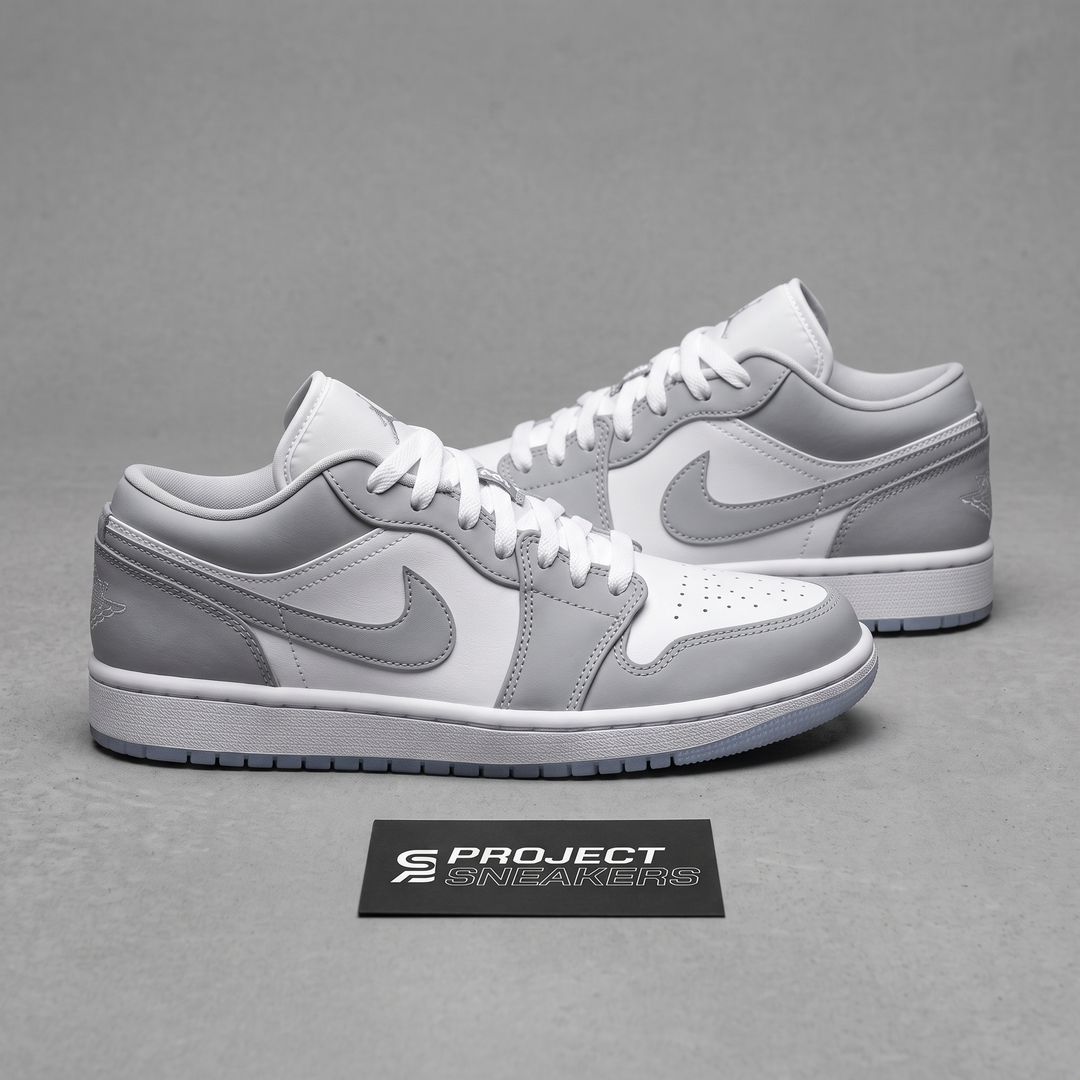 JORDAN 1 LOW WOLF GREY (WOMEN&