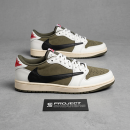 AIR JORDAN 1 LOW OG X TRAVIS SCOTT SP 'MEDIUM OLIVE'