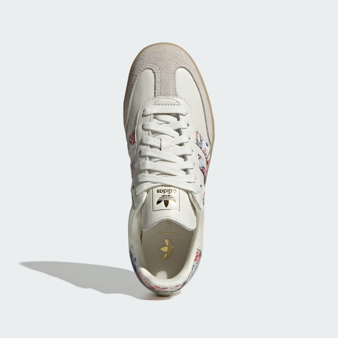 ADIDAS SAMBA OG LIBERTY LONDON TANA LAWN OFF WHITE WOMENS
