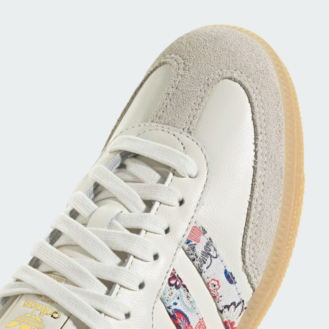 ADIDAS SAMBA OG LIBERTY LONDON TANA LAWN OFF WHITE WOMENS