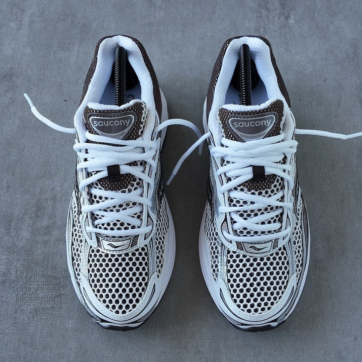 SAUCONY PROGRID OMNI 9 OG WHITE BROWN