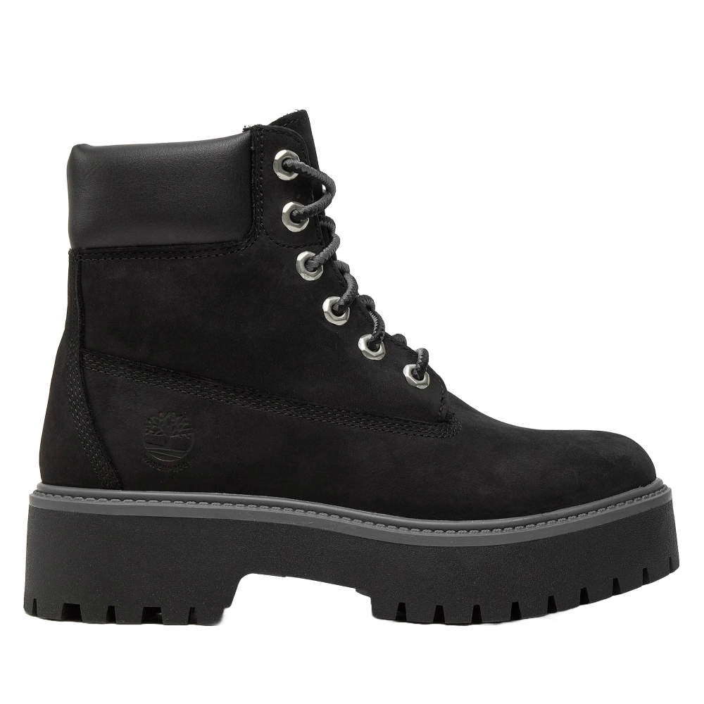 TIMBERLAND STONE STREET 6IN WP BLACK (WOMEN&